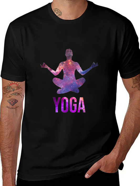 Yoga Galaxy T-Shirt - Meditate in Style!