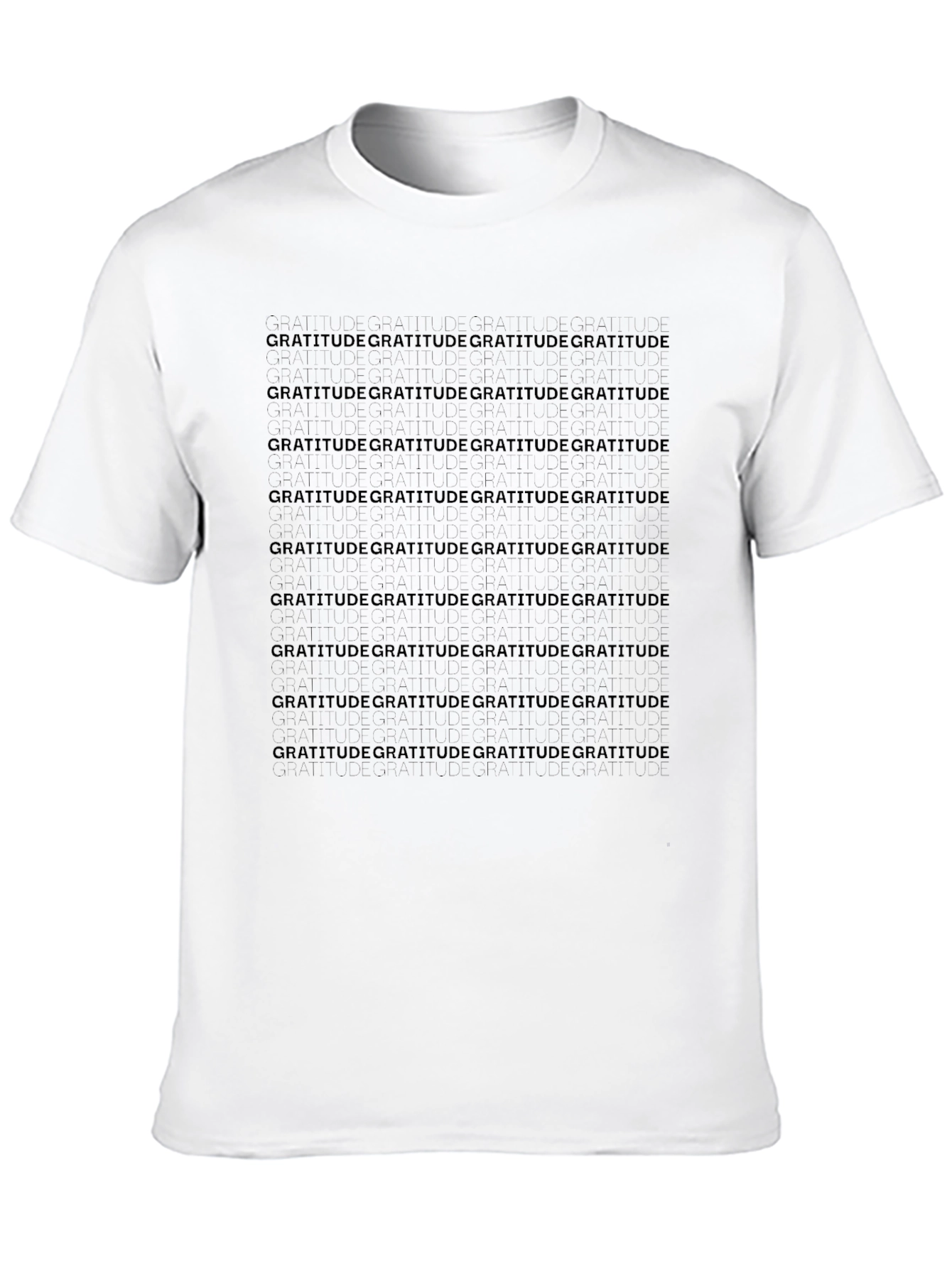 Gratitude Graphic Print T-Shirt