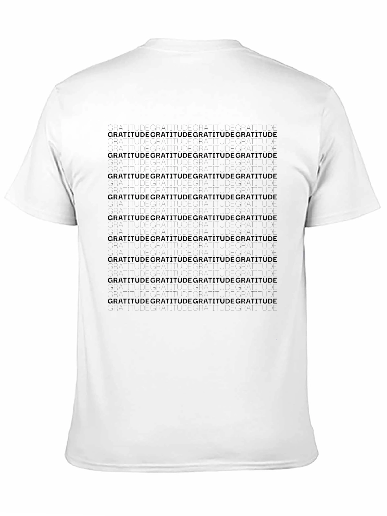 Gratitude Graphic Print T-Shirt