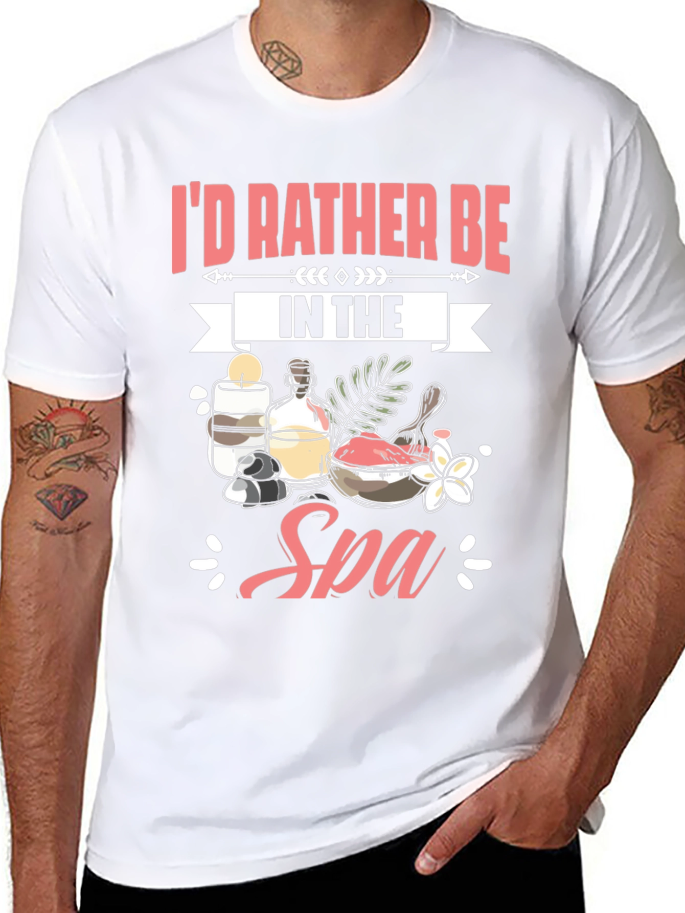 Id Rather Be In The Spa T-Shirt