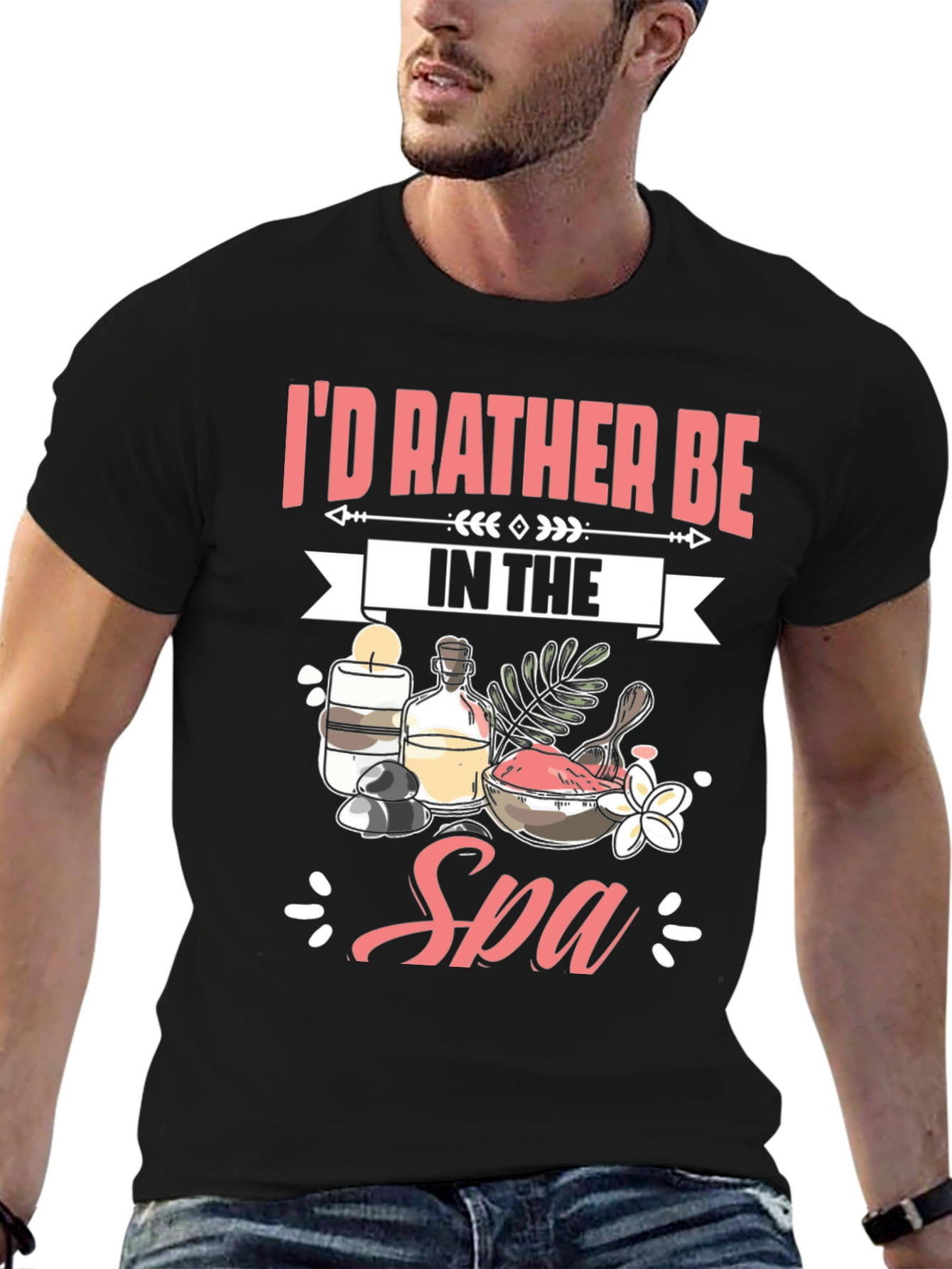 Id Rather Be In The Spa T-Shirt