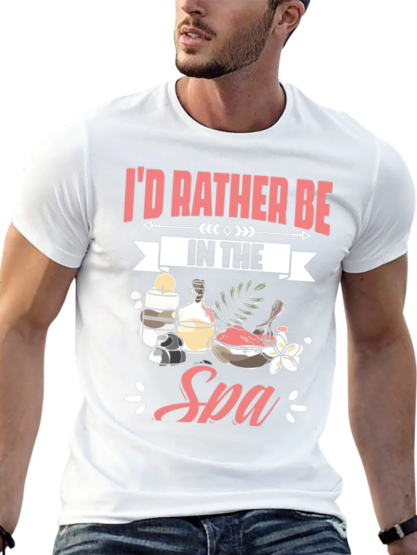 Id Rather Be In The Spa T-Shirt