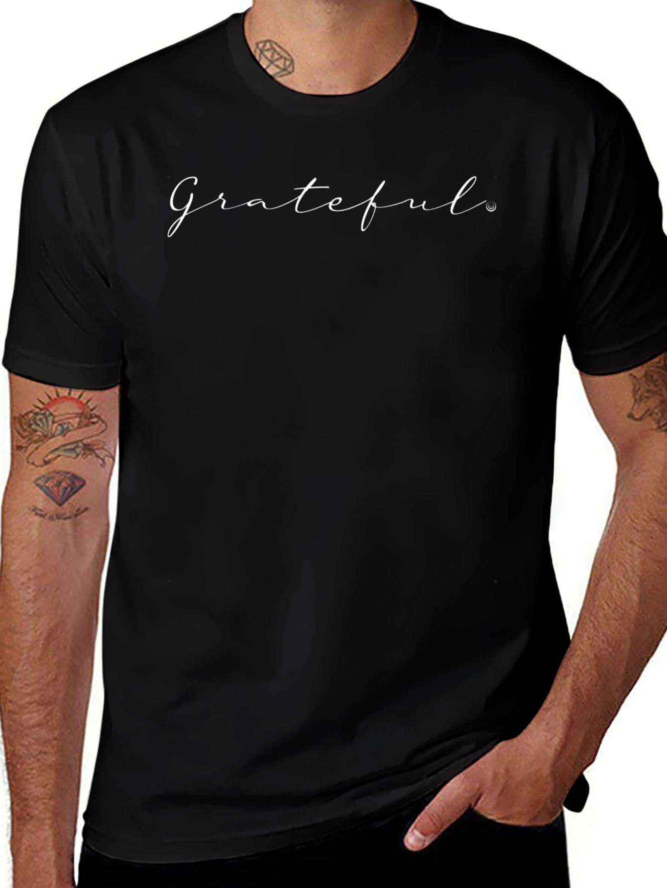 Grateful Tee - Stylish Soft Cotton Blend