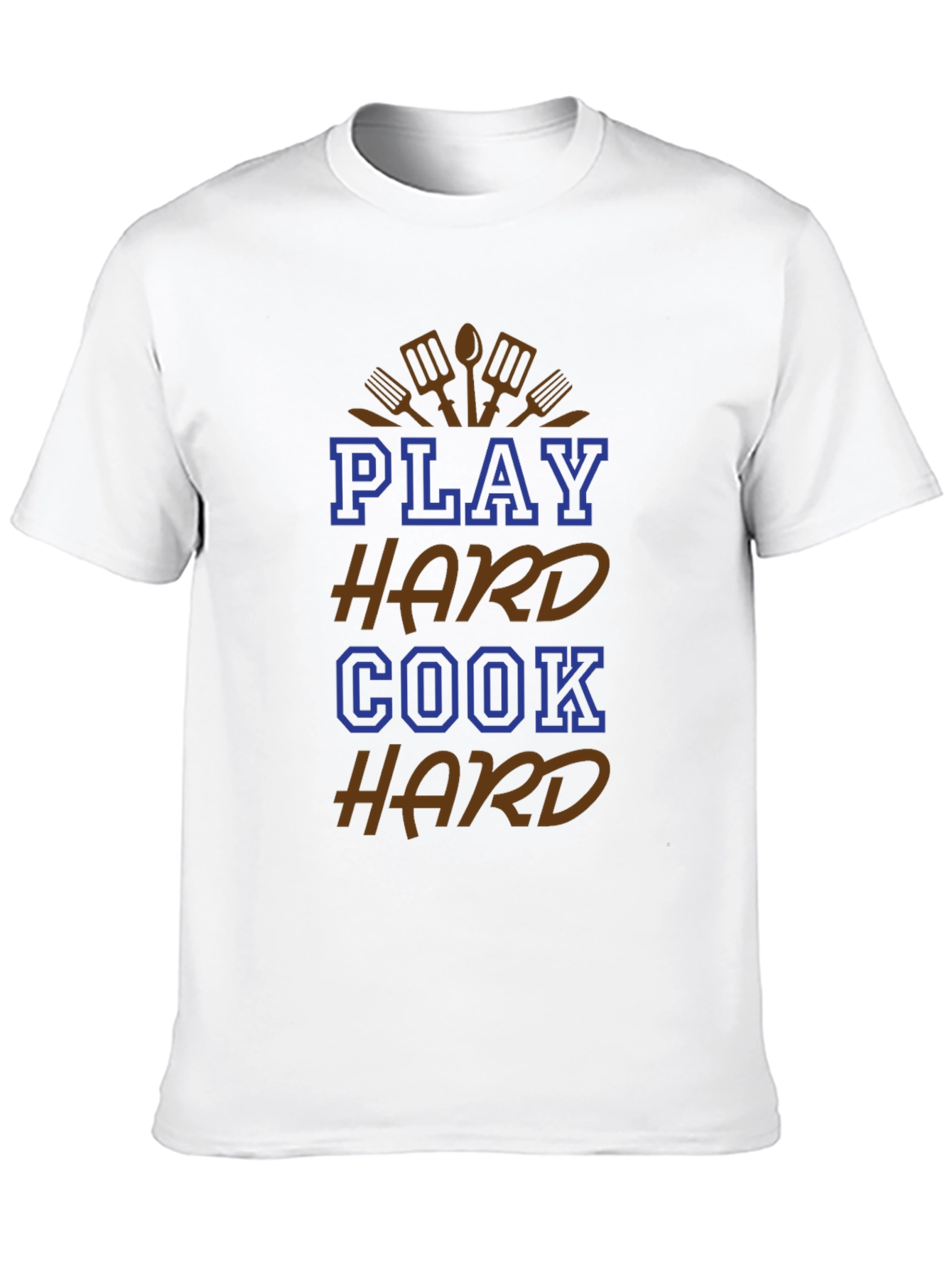 Play Hard Cook Hard Graphic T-Shirt