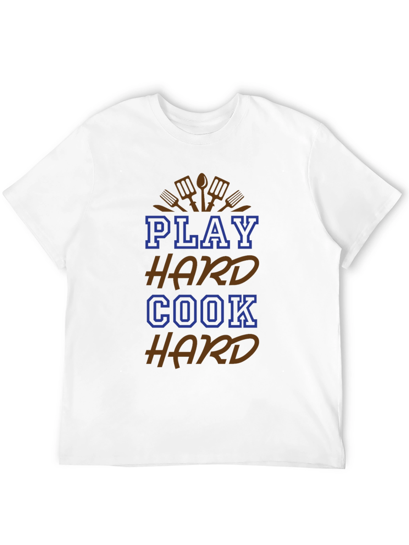 Play Hard Cook Hard Graphic T-Shirt