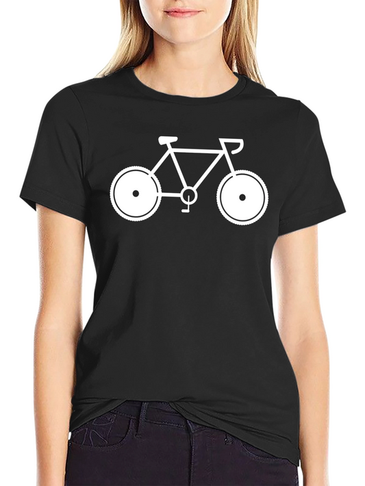 Black Bicycle Graphic T-Shirt