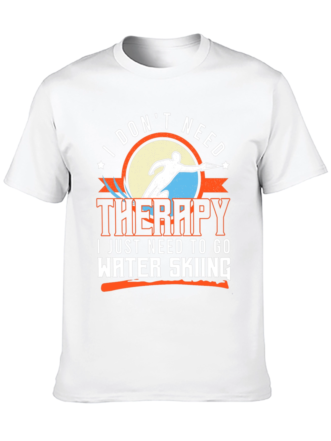 Water Skiing Therapy T-Shirt