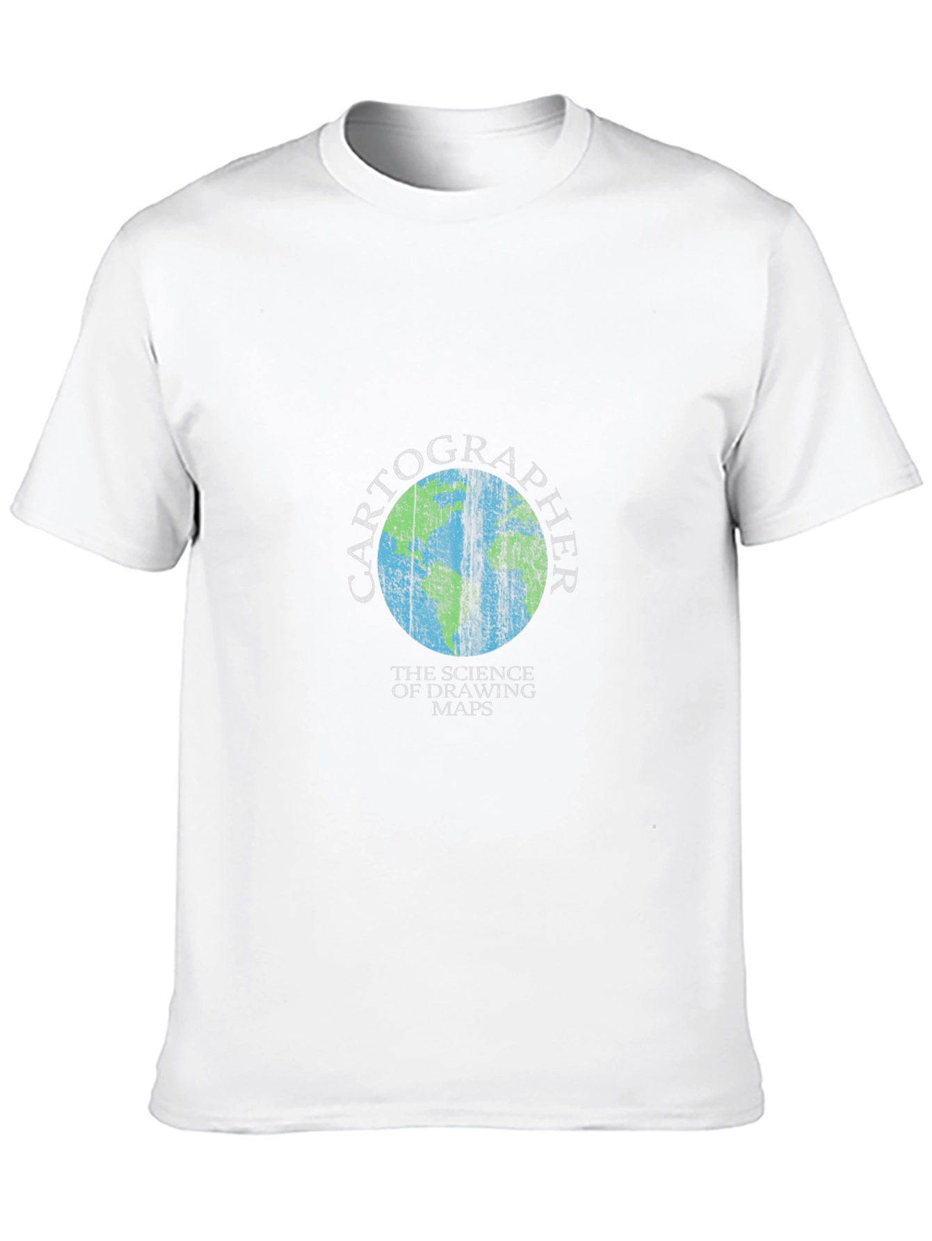 Cartographer Graphic T-Shirt - Science of Drawing Maps