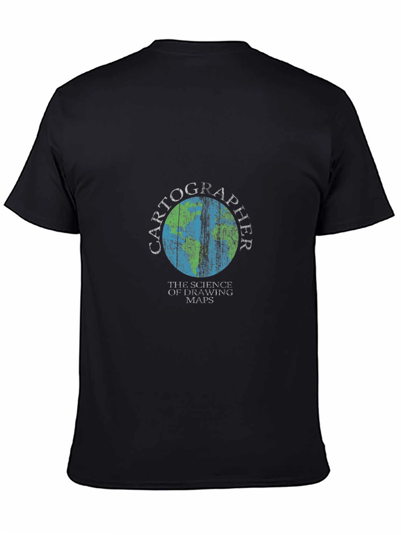Cartographer Graphic T-Shirt - Science of Drawing Maps