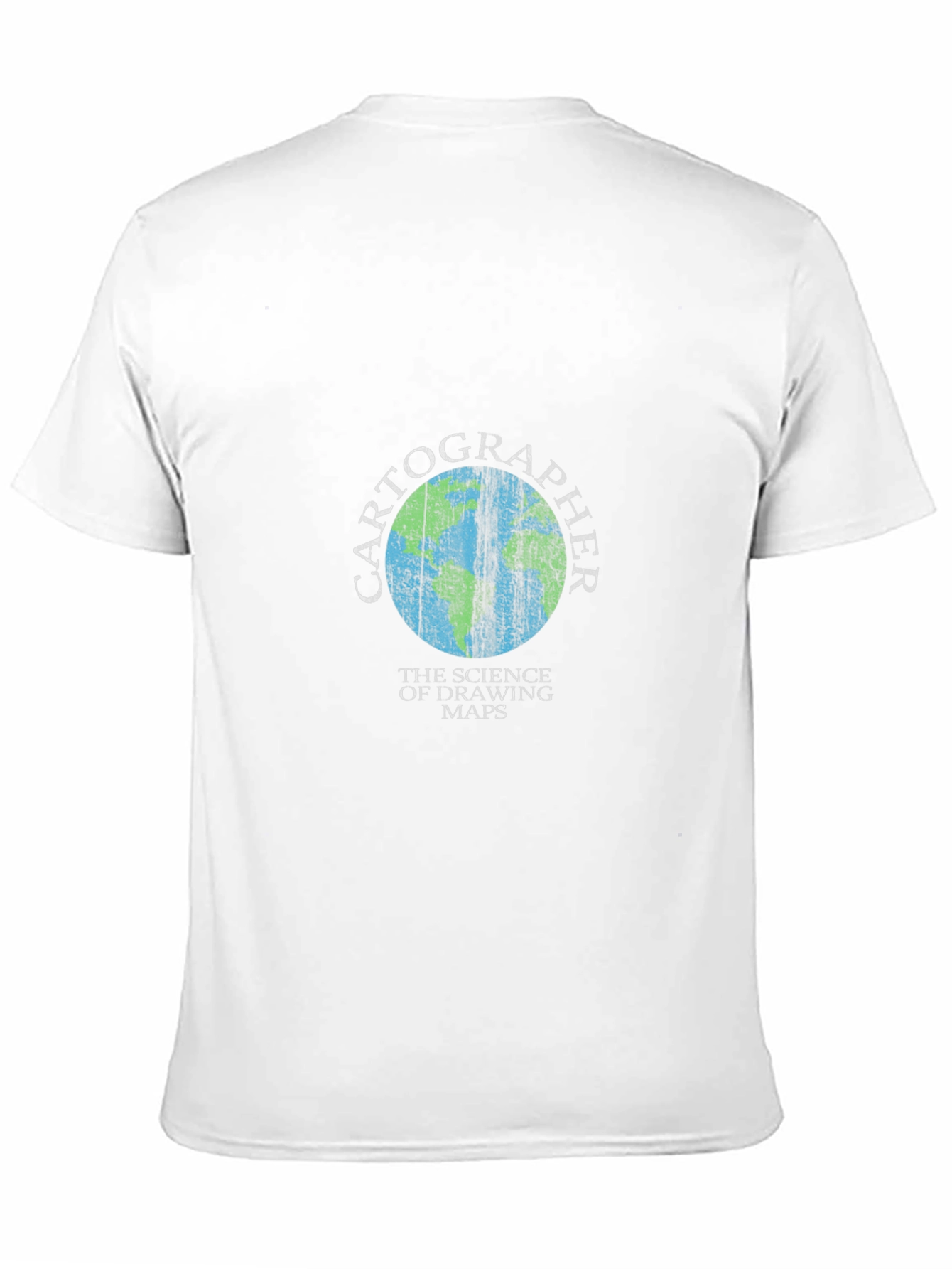 Cartographer Graphic T-Shirt - Science of Drawing Maps