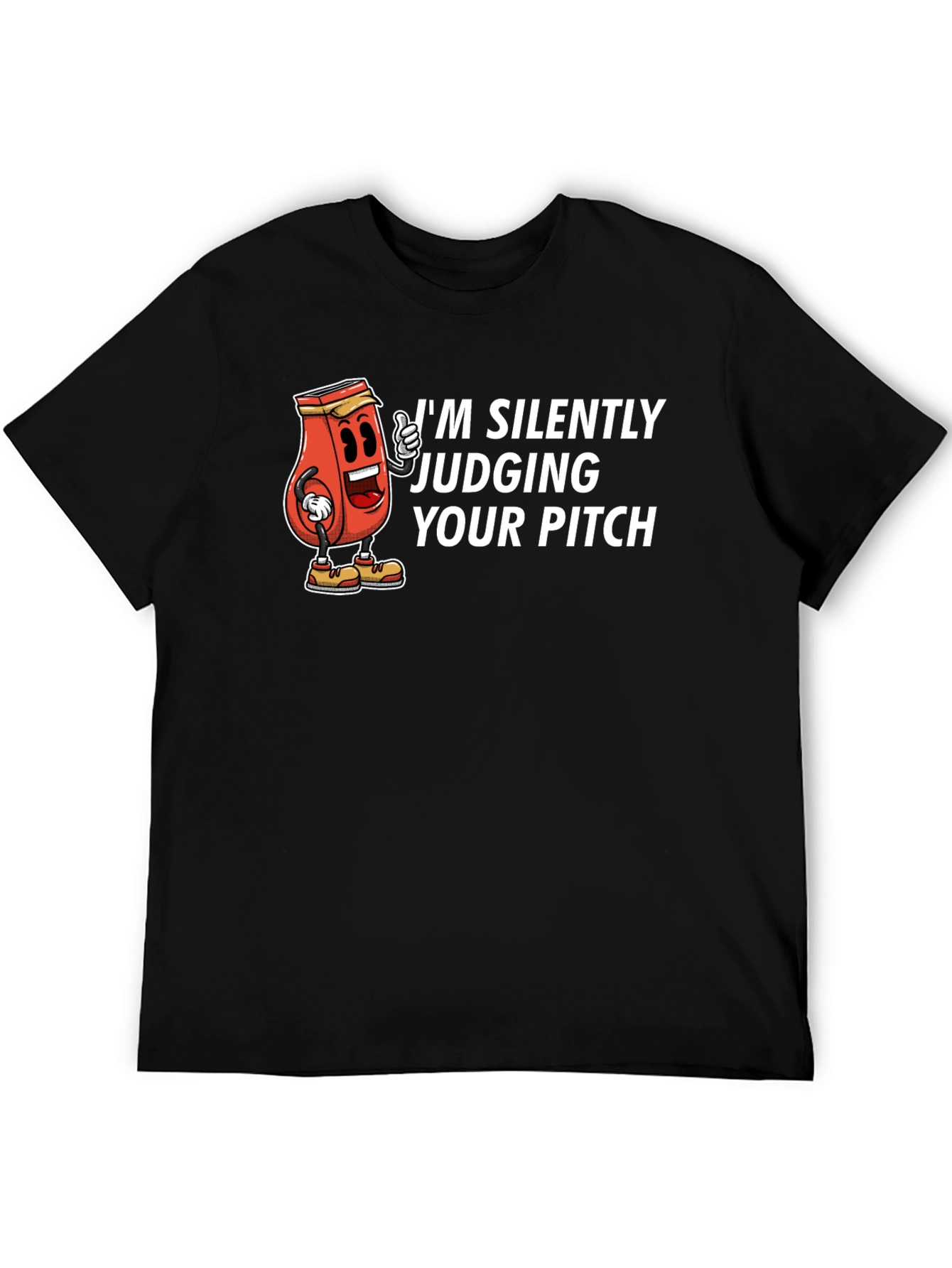 Funny Judging Your Pitch Graphic T-Shirt