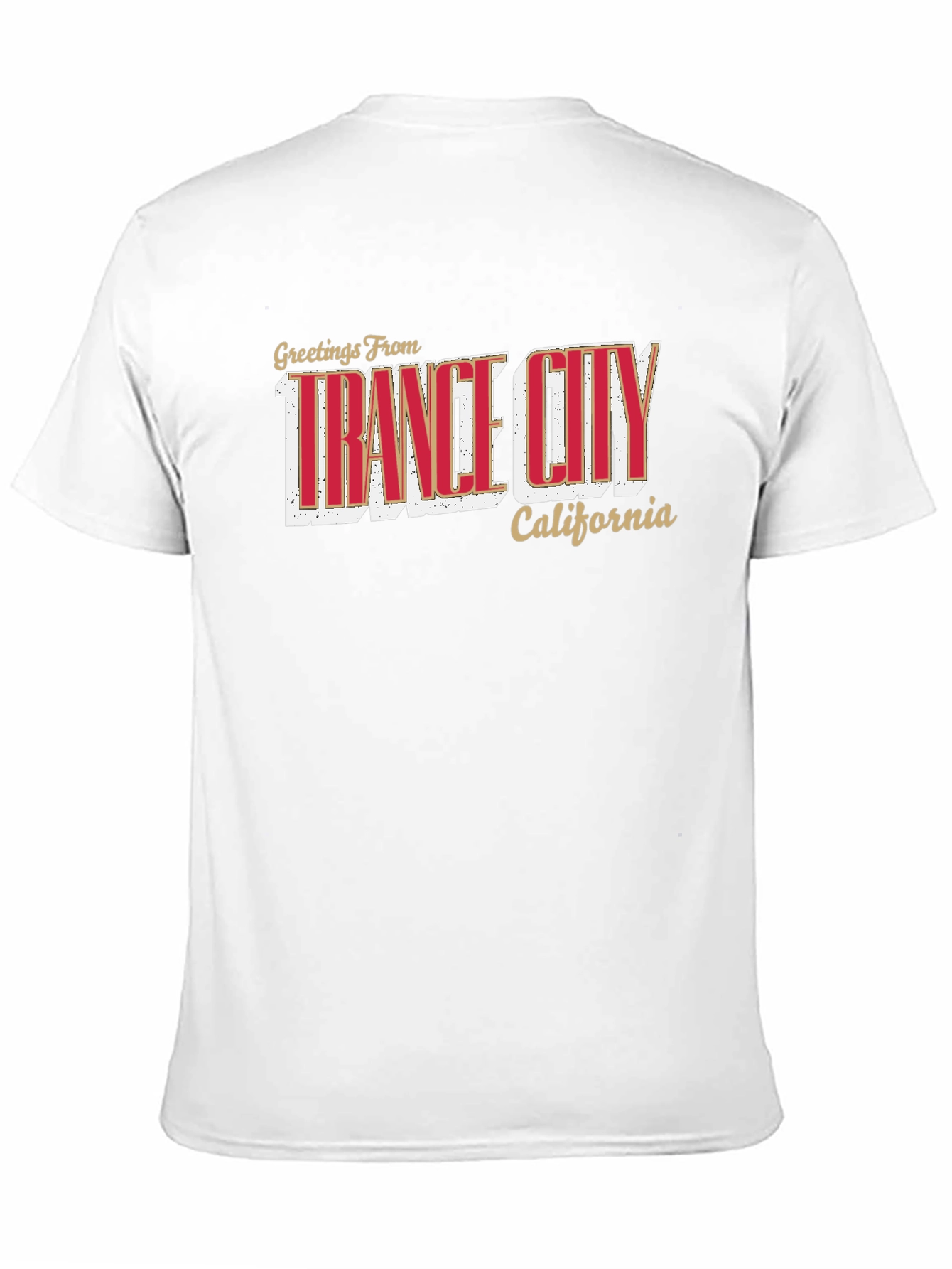 Trance City California T-Shirt - Retro Style Tee