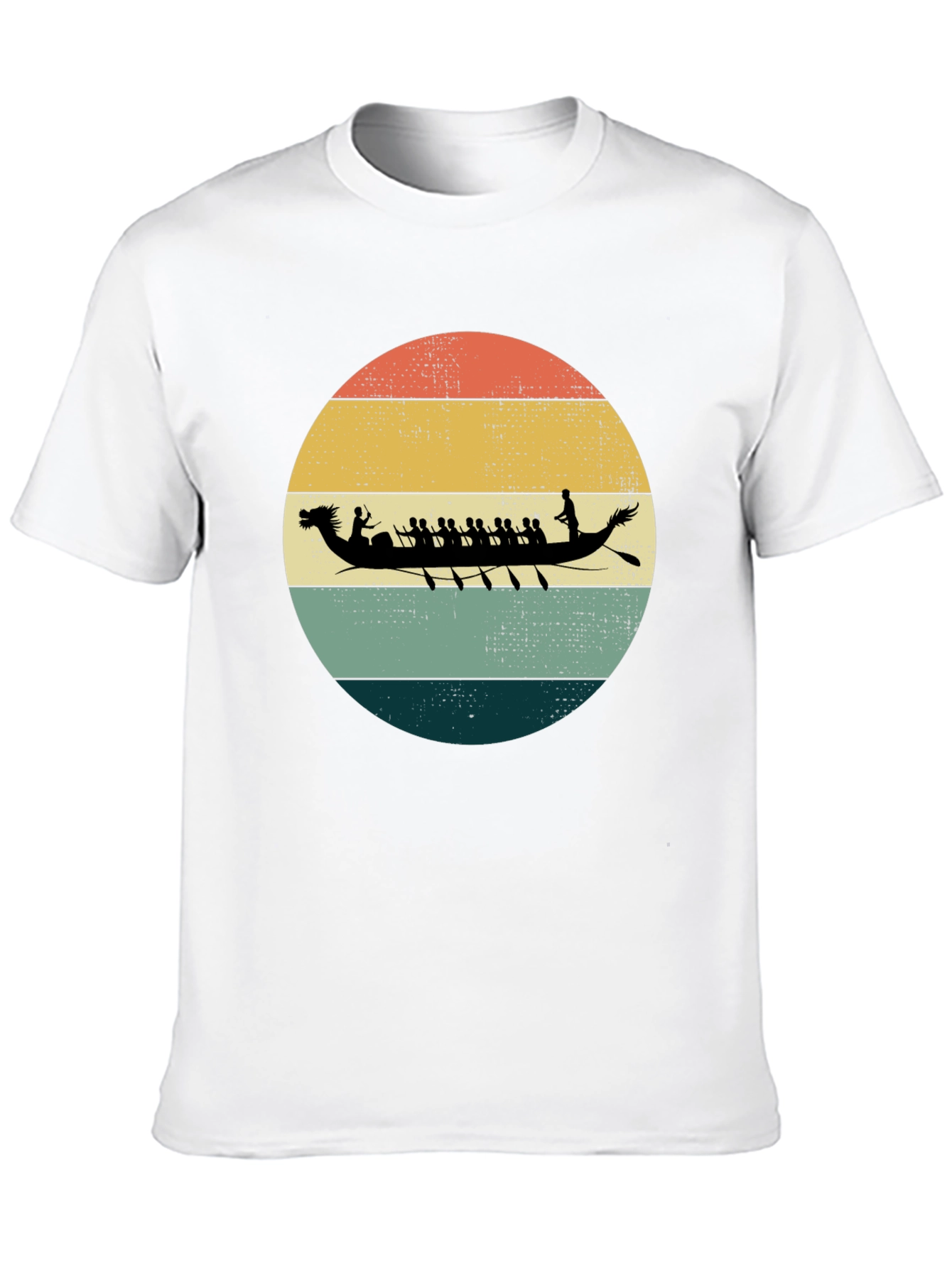 Retro Dragon Boat Racing T-Shirt