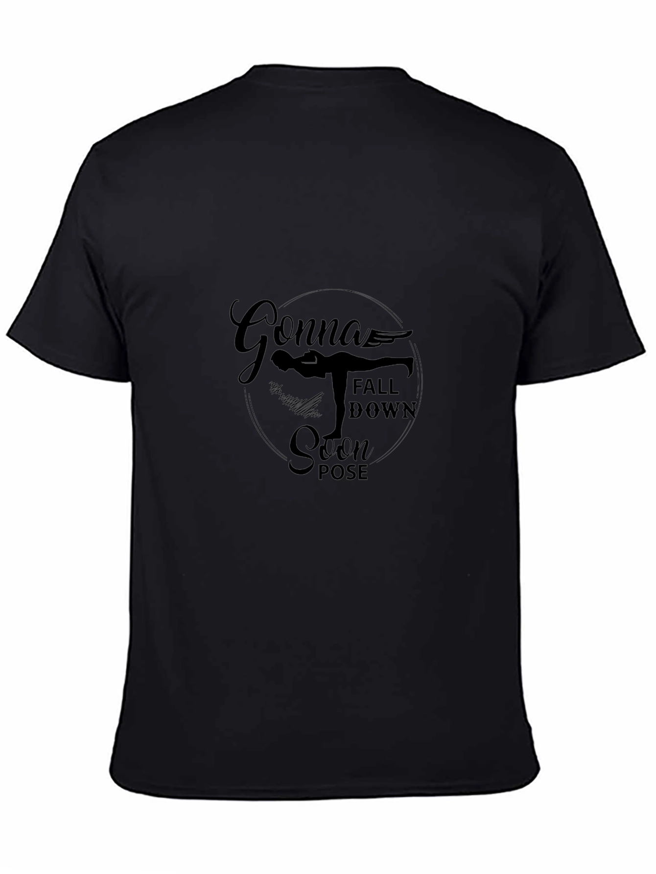 Gonna Fall Down Soon Pose Yoga T-Shirt
