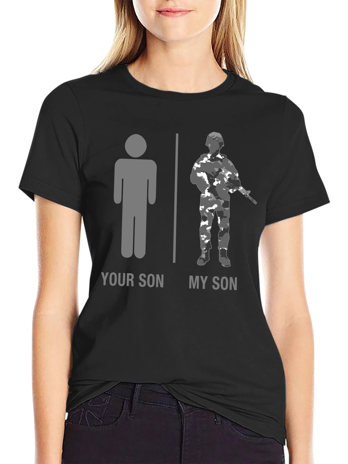 Your Son My Son T-Shirt: Military Pride