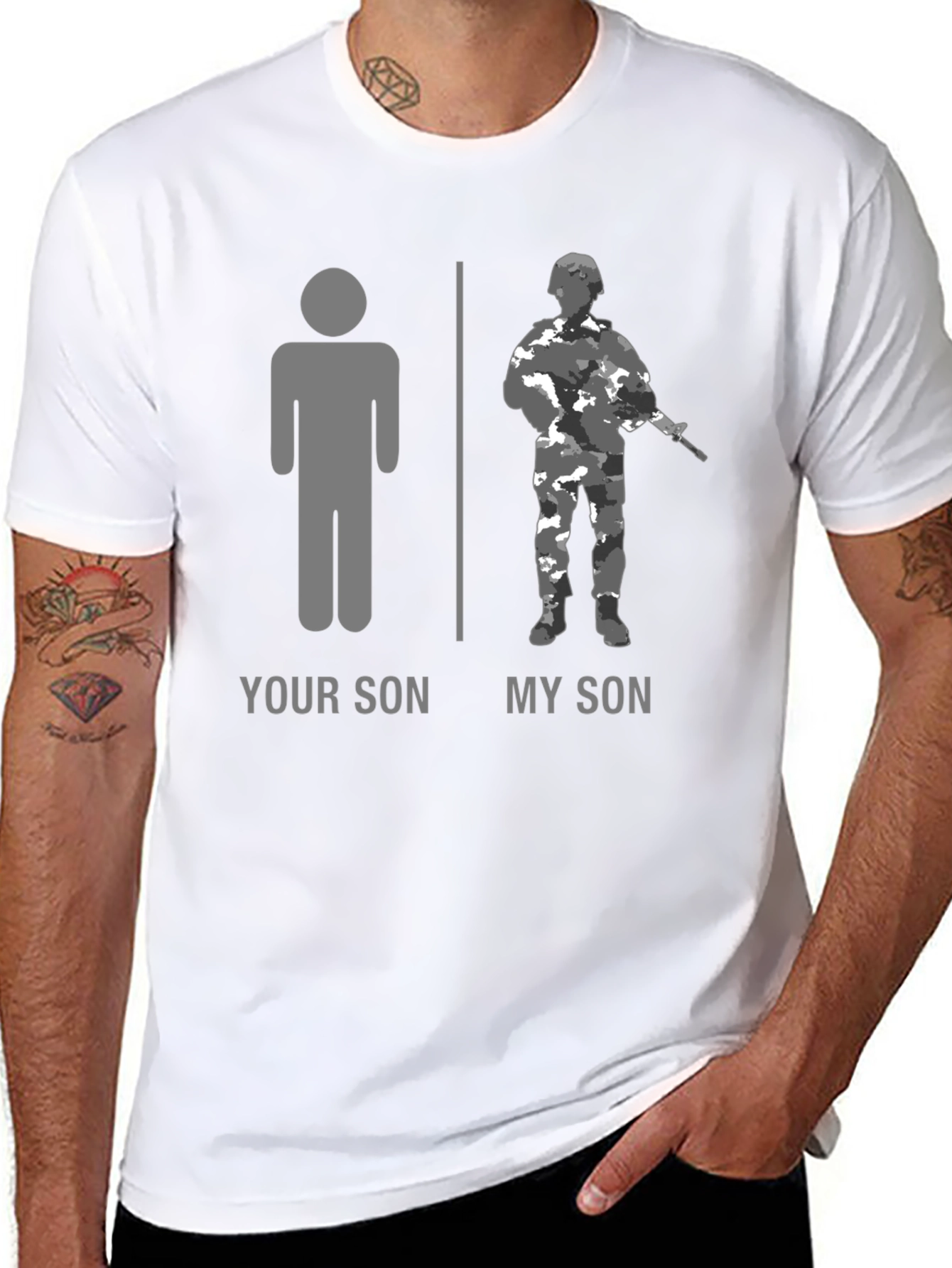 Your Son My Son T-Shirt: Military Pride