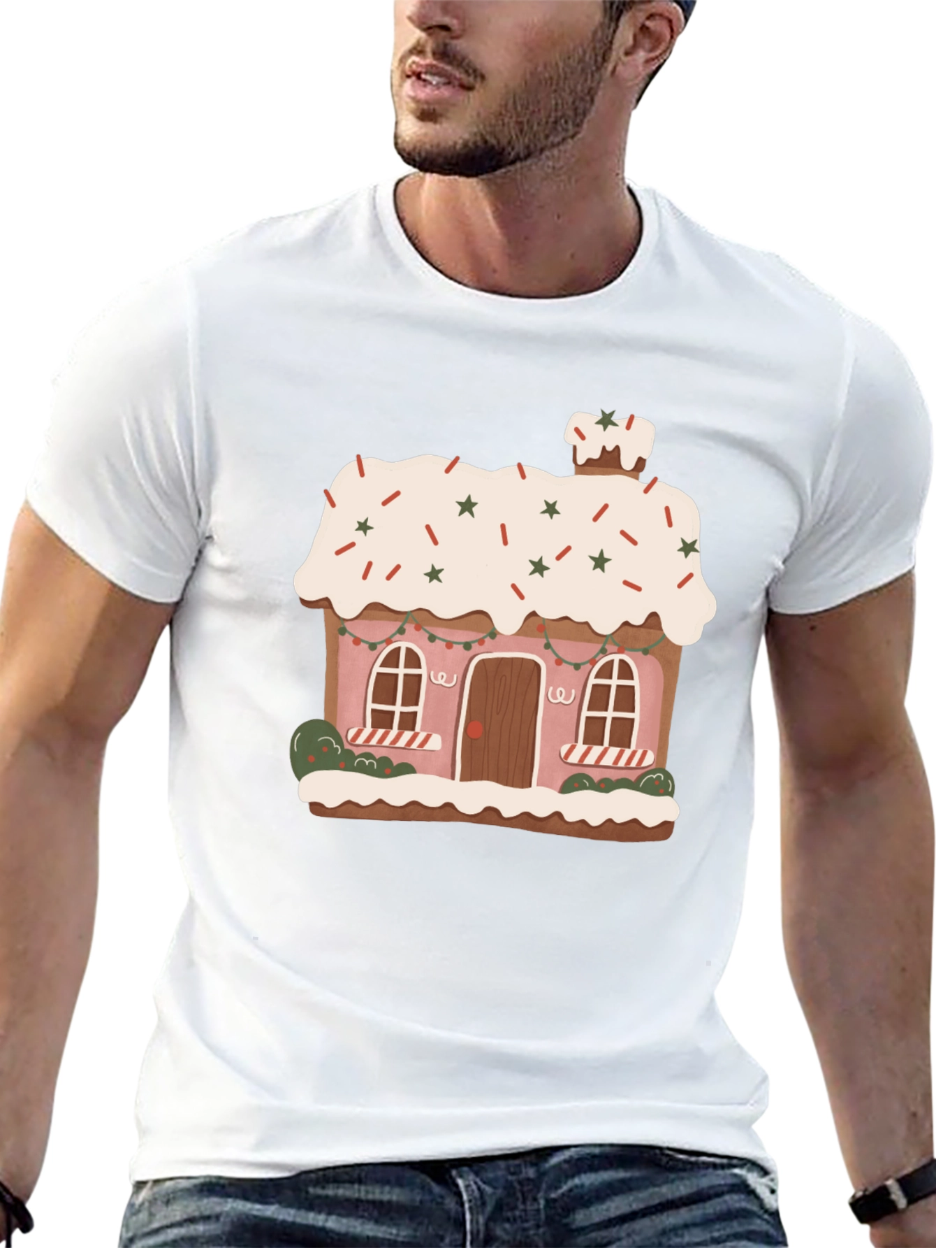 Gingerbread House T-Shirt - Holiday Cheer!