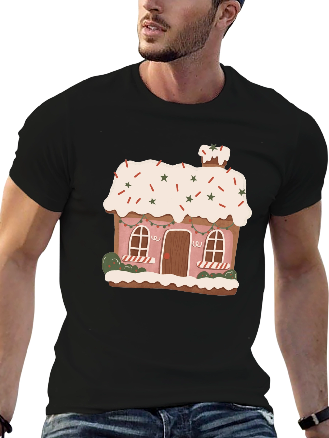 Gingerbread House T-Shirt - Holiday Cheer!