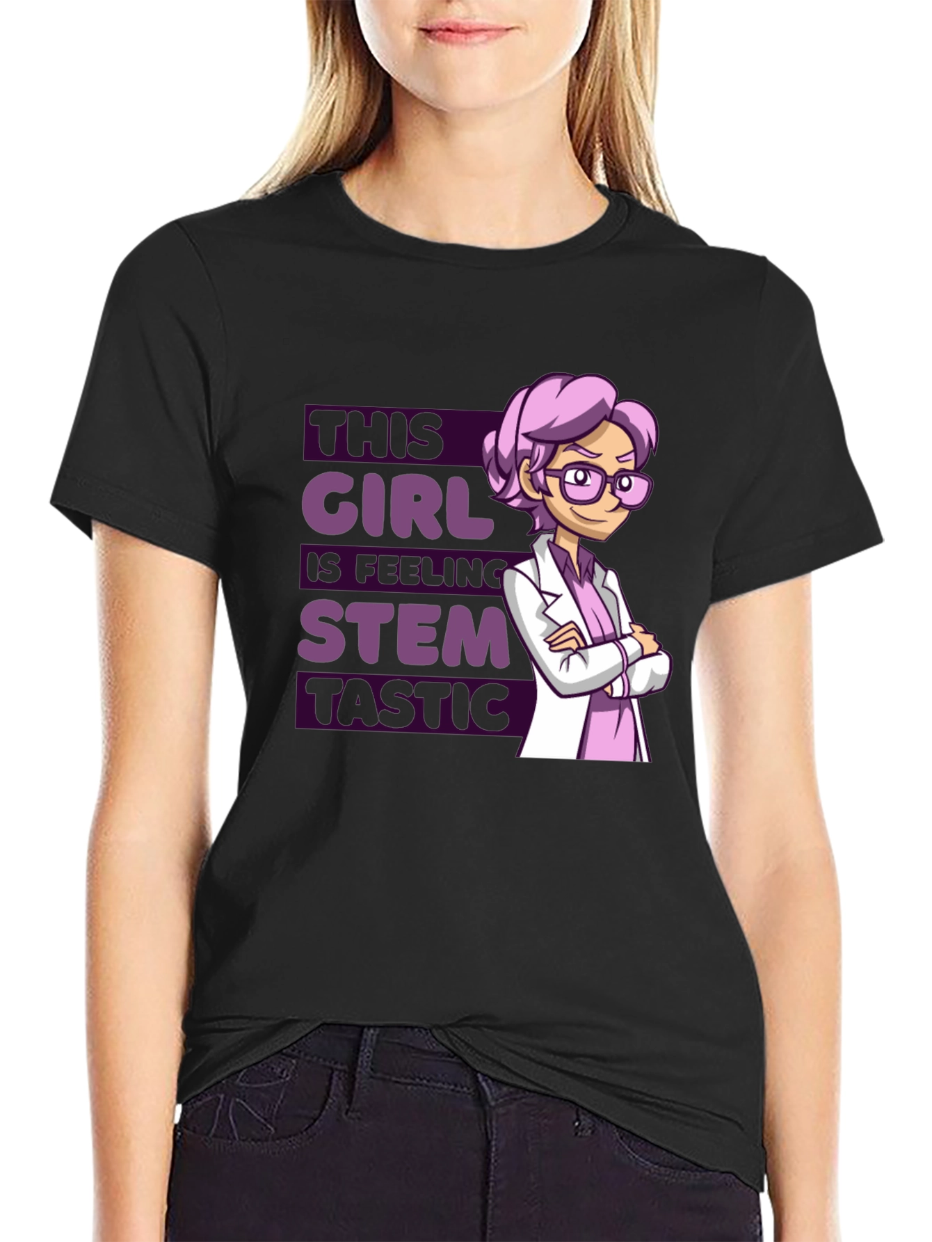 STEM Girl T-Shirt - Science Geek Fashion