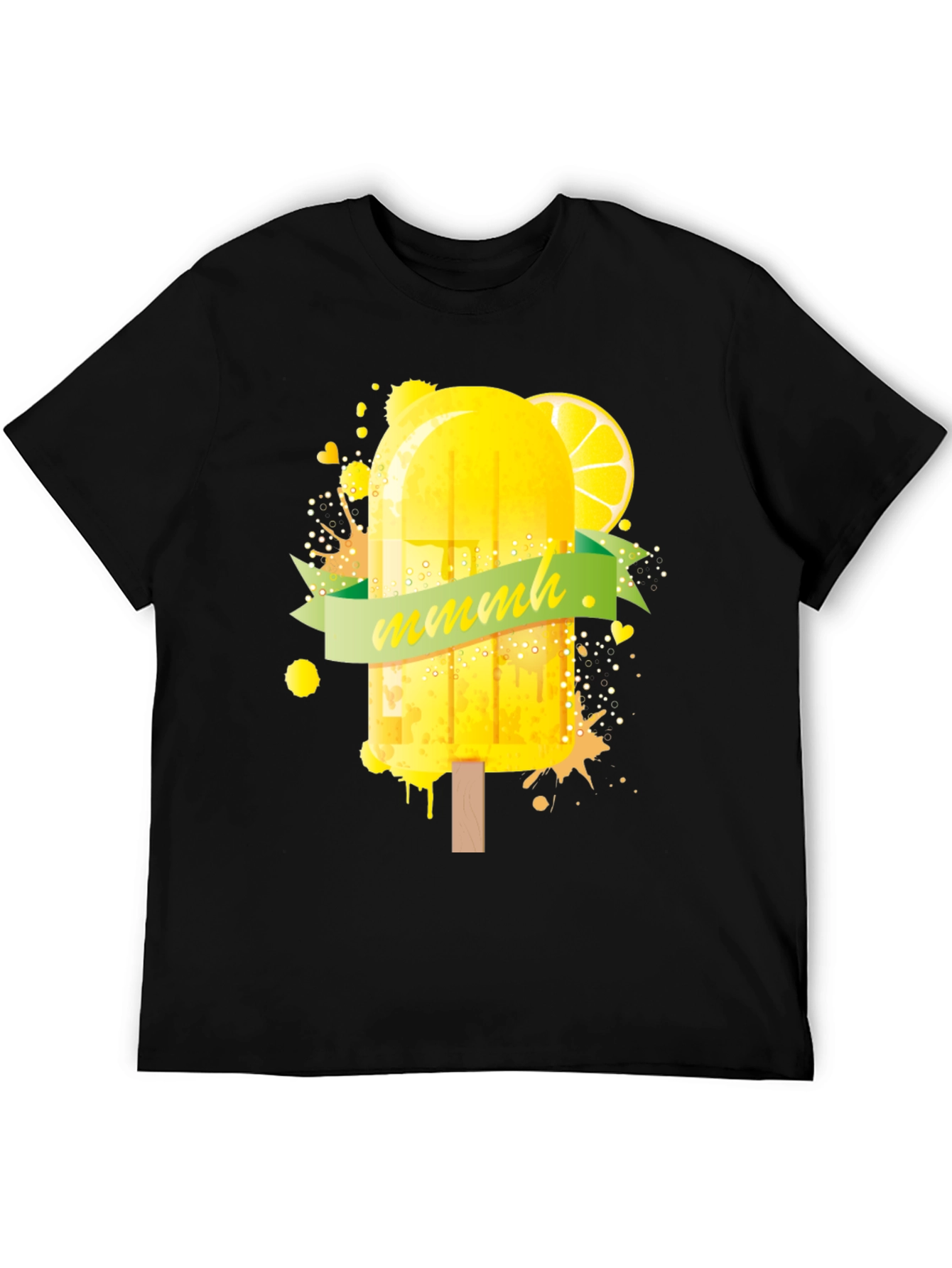 Lemon Popsicle Graphic T-Shirt
