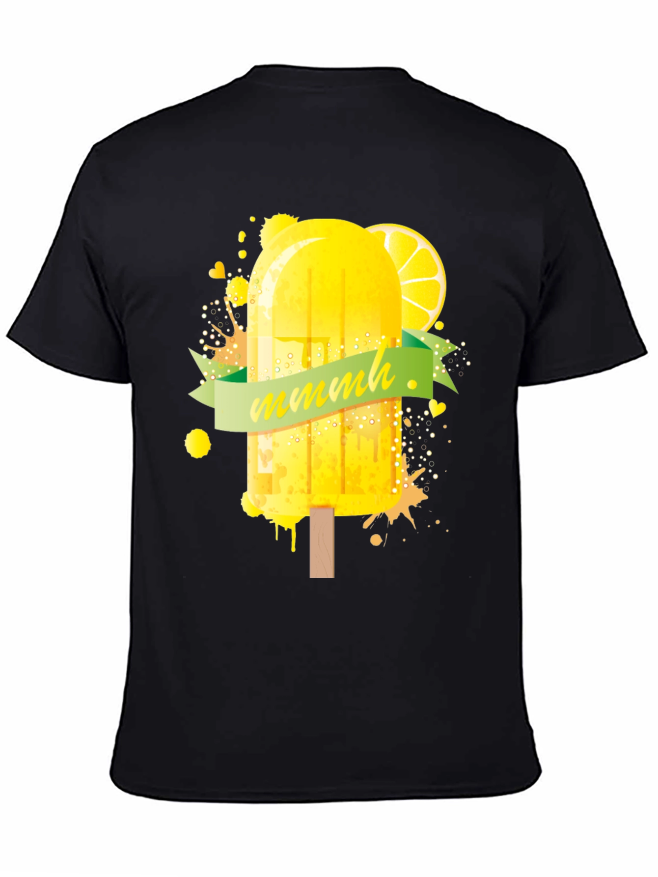 Lemon Popsicle Graphic T-Shirt