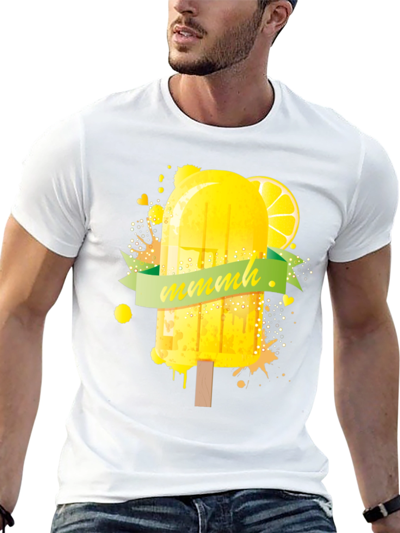 Lemon Popsicle Graphic T-Shirt