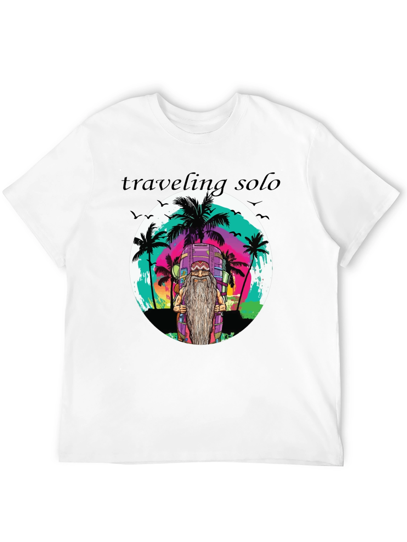 Traveling Solo Graphic Tee