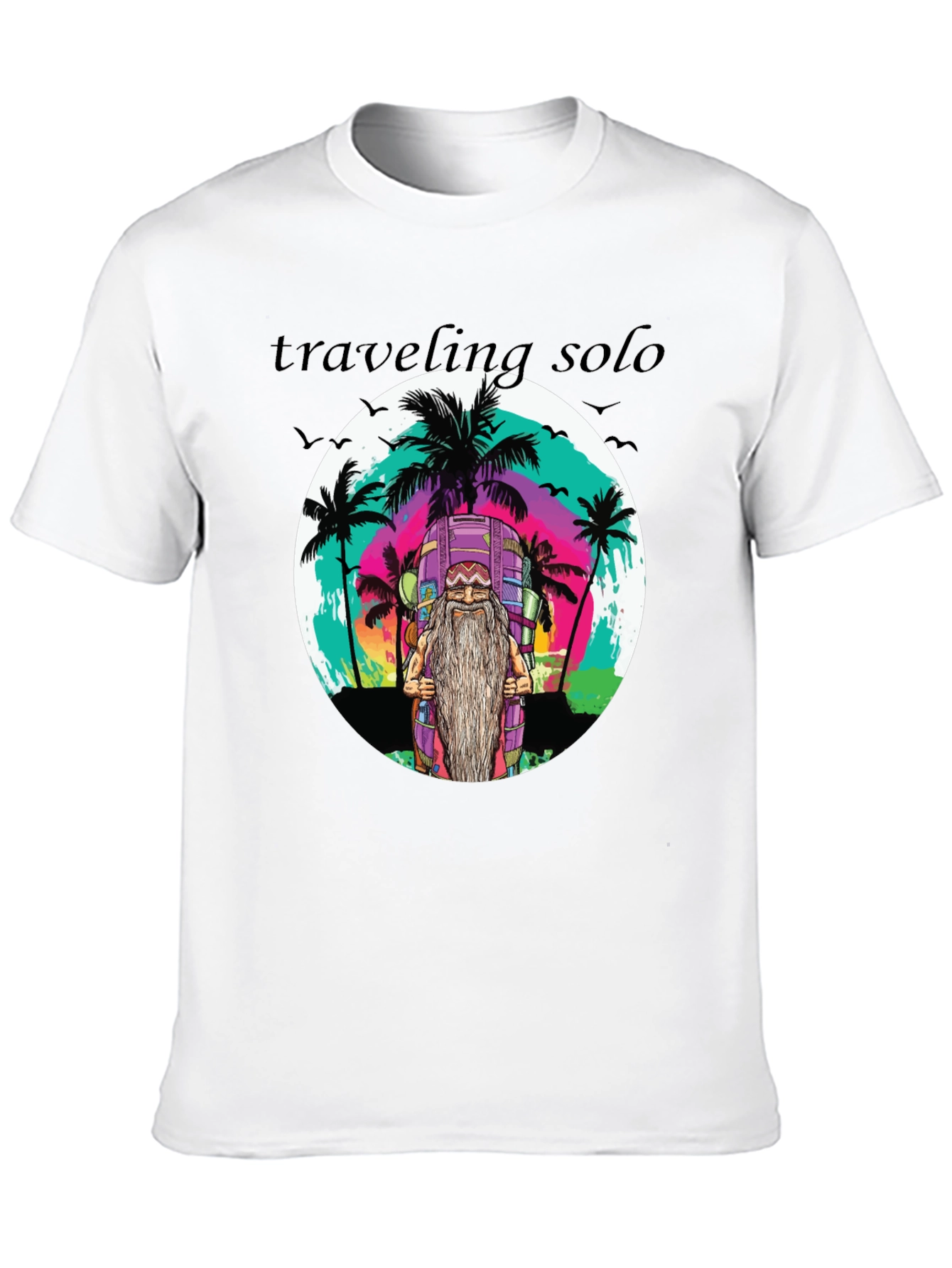 Traveling Solo Graphic Tee