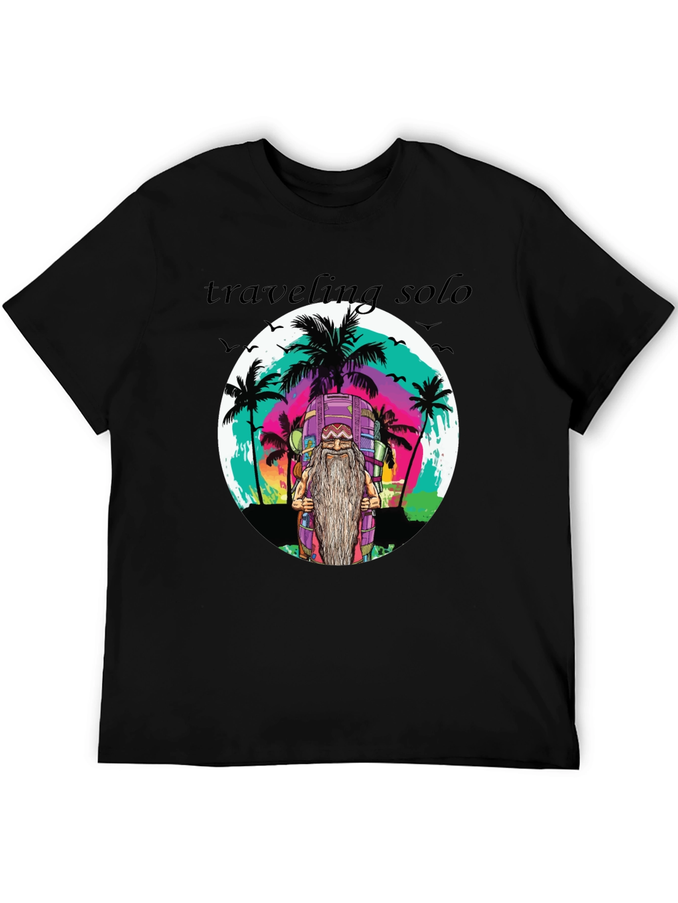 Traveling Solo Graphic Tee