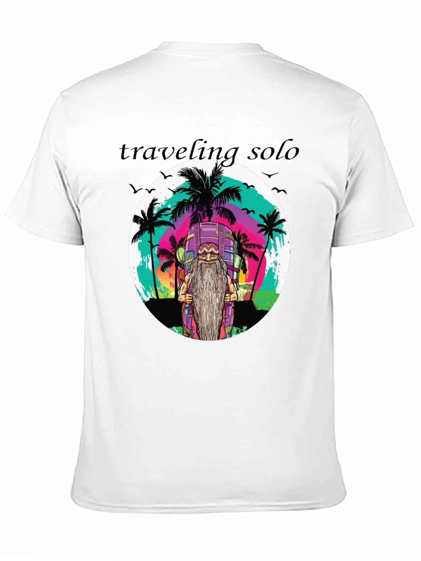 Traveling Solo Graphic Tee