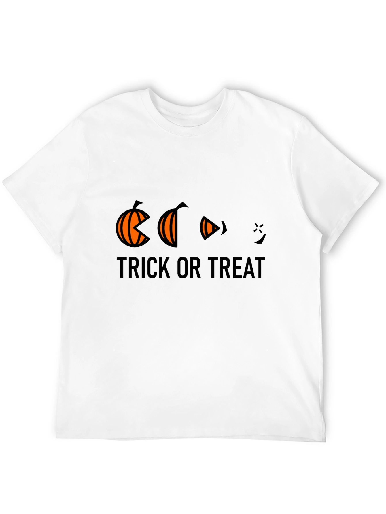 Halloween Trick or Treat Pumpkin Eating T-Shirt