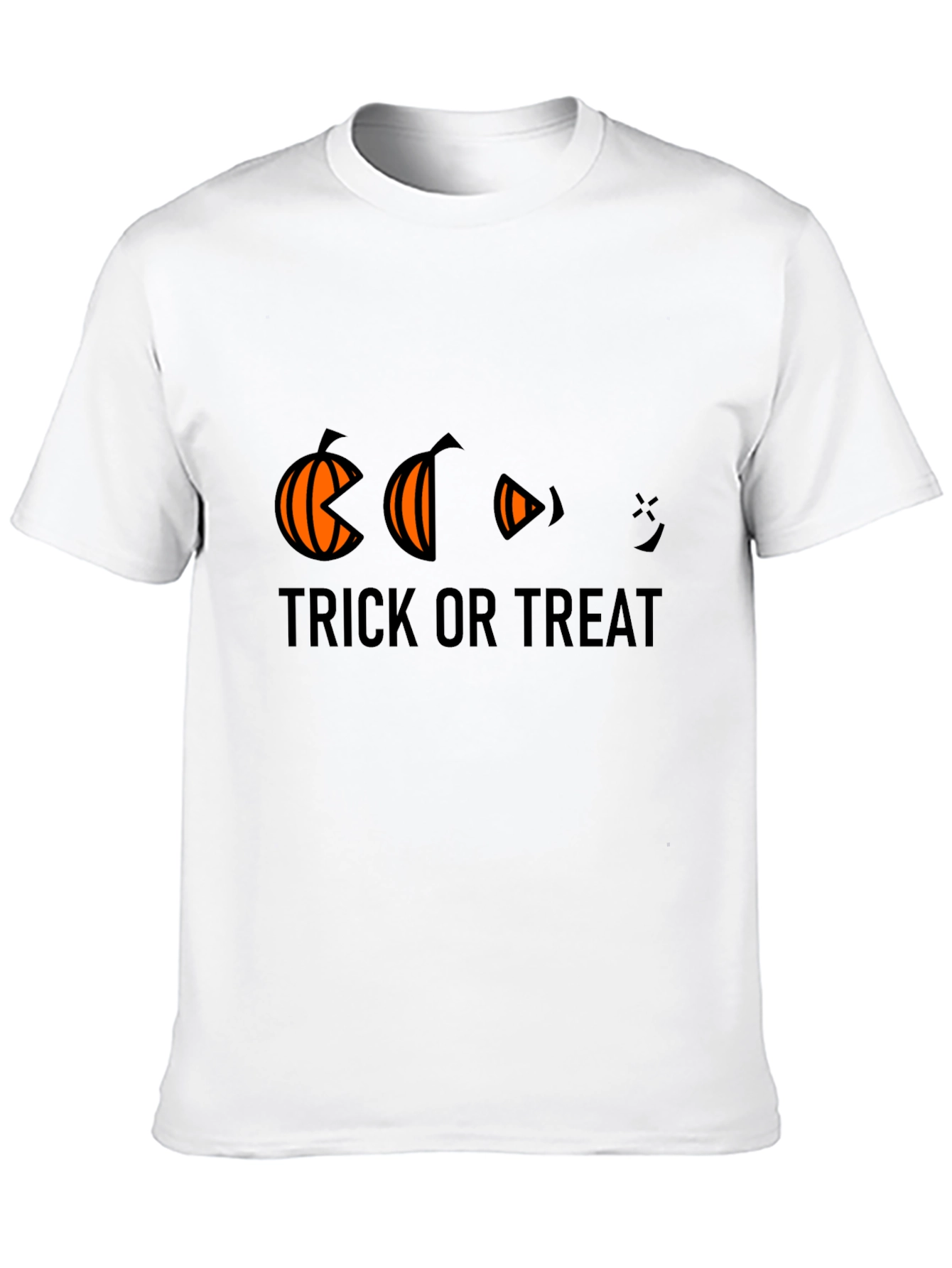 Halloween Trick or Treat Pumpkin Eating T-Shirt