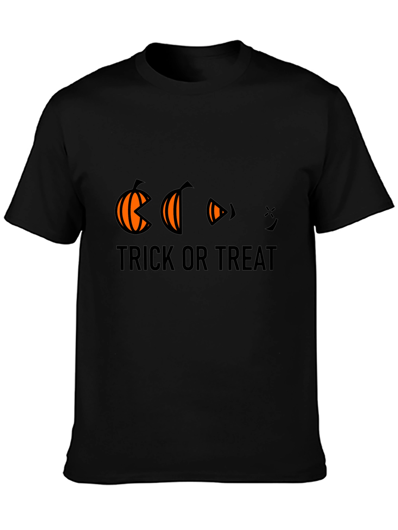 Halloween Trick or Treat Pumpkin Eating T-Shirt