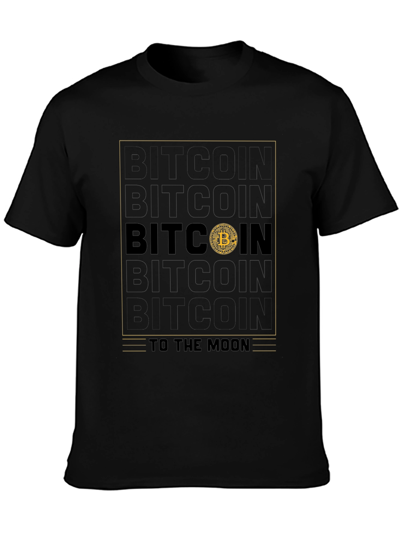 Bitcoin to the Moon Graphic Tee - Crypto HODL