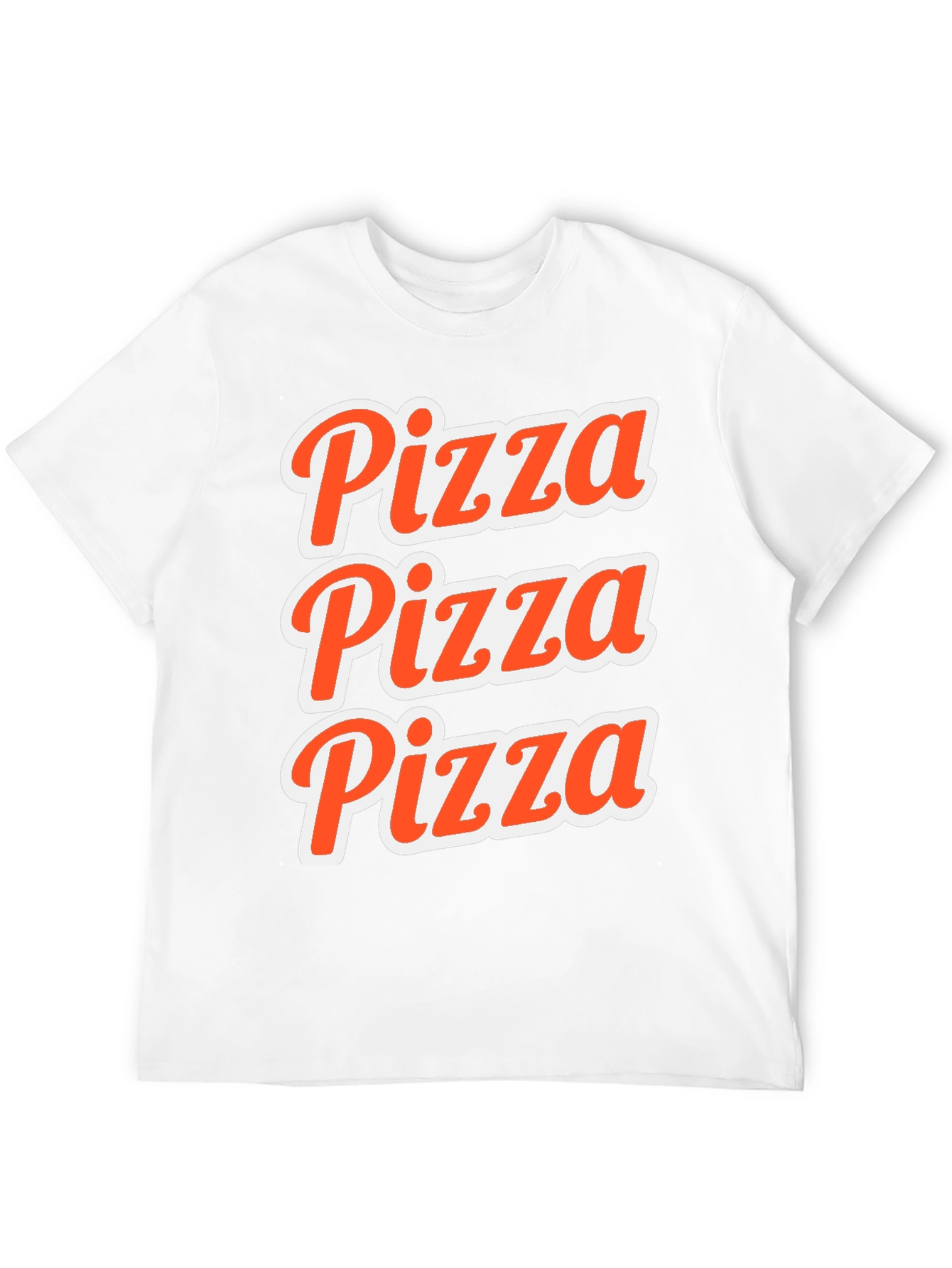 Pizza Pizza Pizza Graphic Tee - Soft Cotton T-Shirt