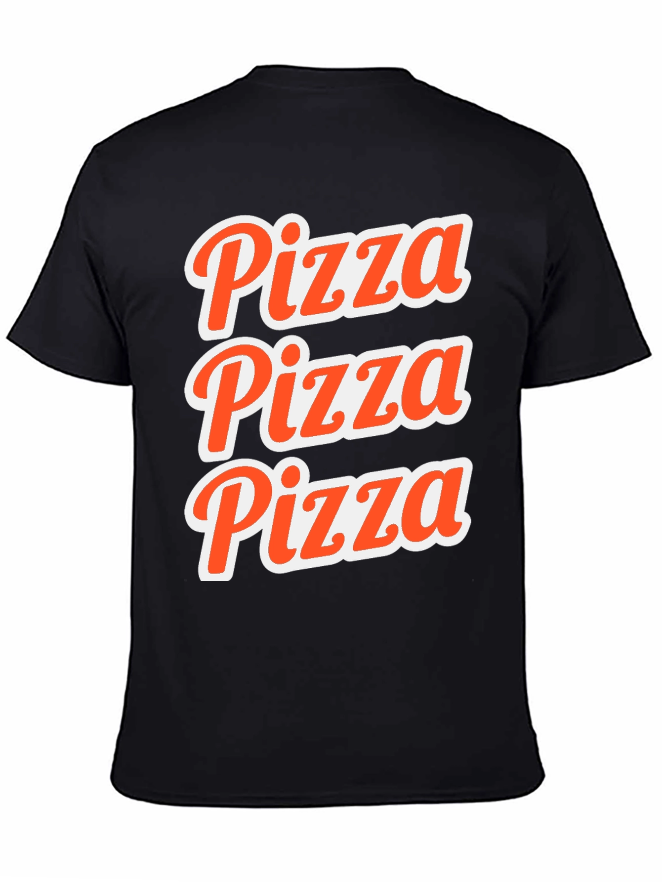 Pizza Pizza Pizza Graphic Tee - Soft Cotton T-Shirt