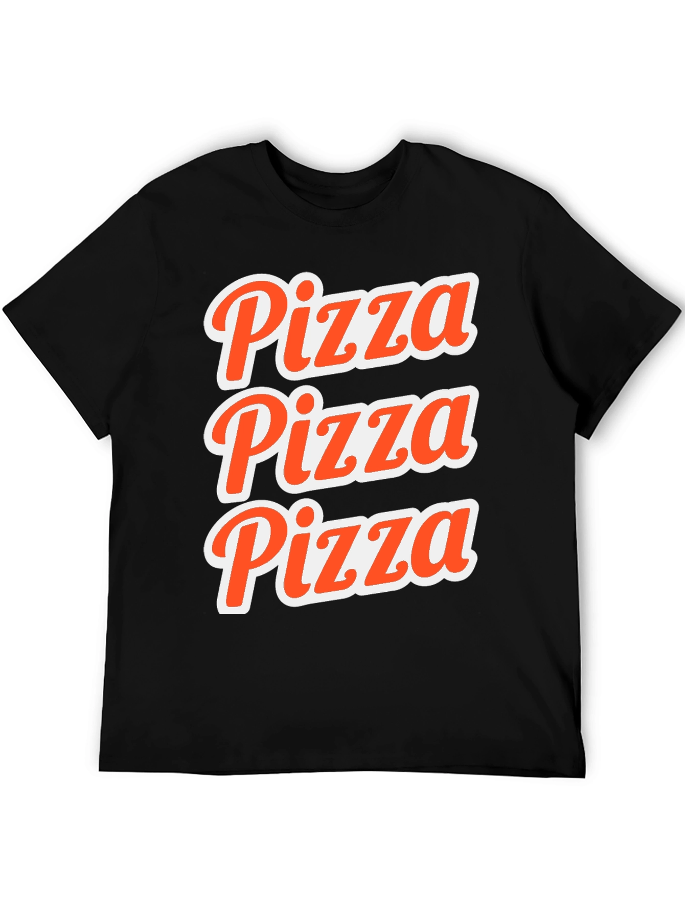 Pizza Pizza Pizza Graphic Tee - Soft Cotton T-Shirt