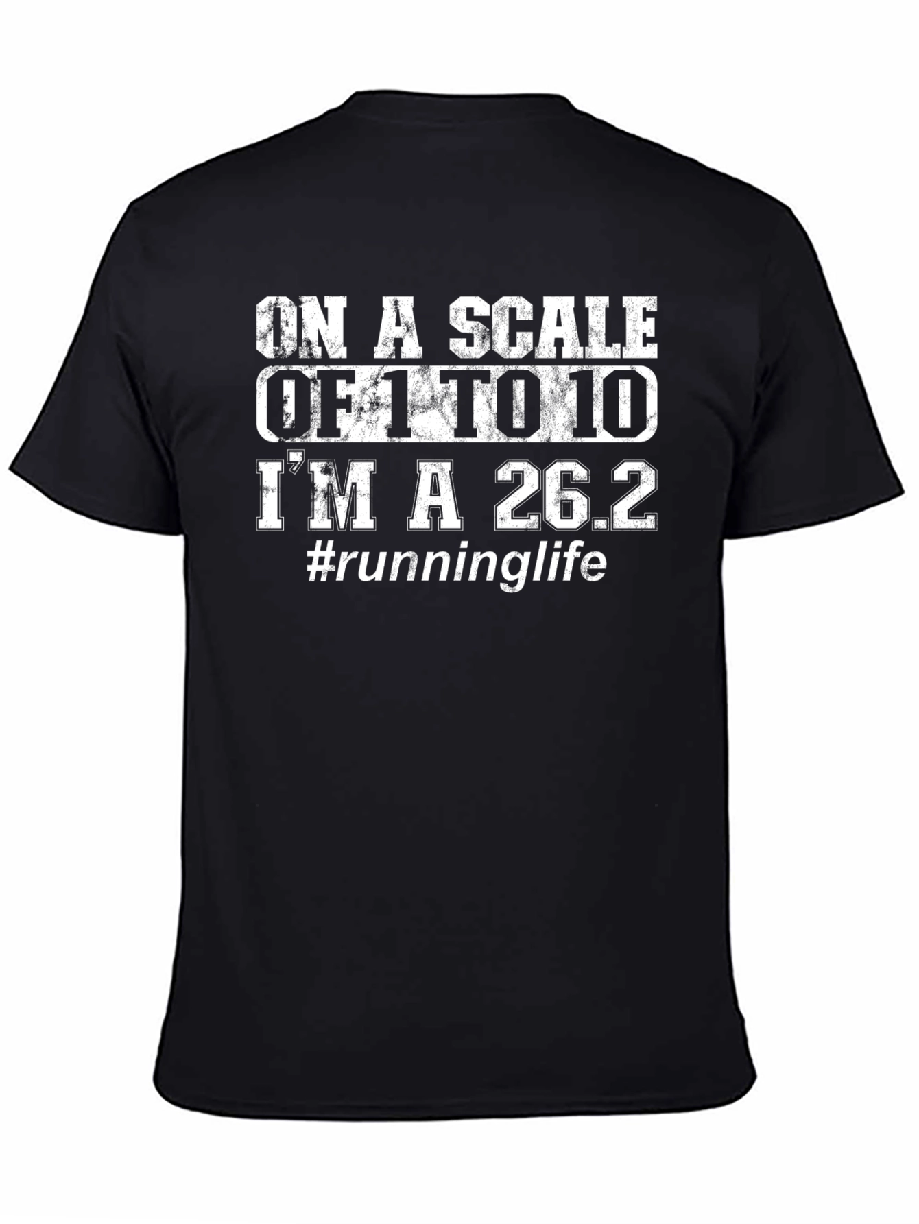 Running Life T-Shirt - 26.2 Marathon Humor