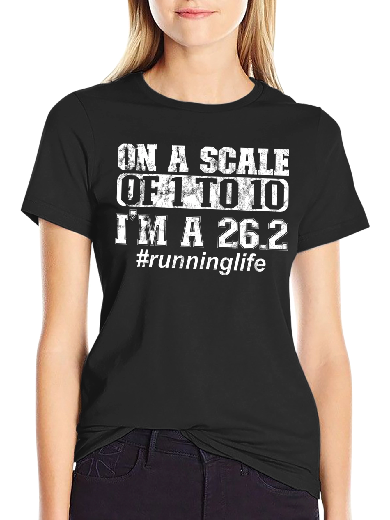 Running Life T-Shirt - 26.2 Marathon Humor