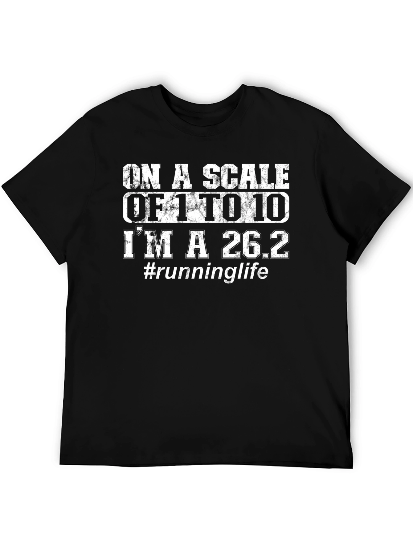 Running Life T-Shirt - 26.2 Marathon Humor
