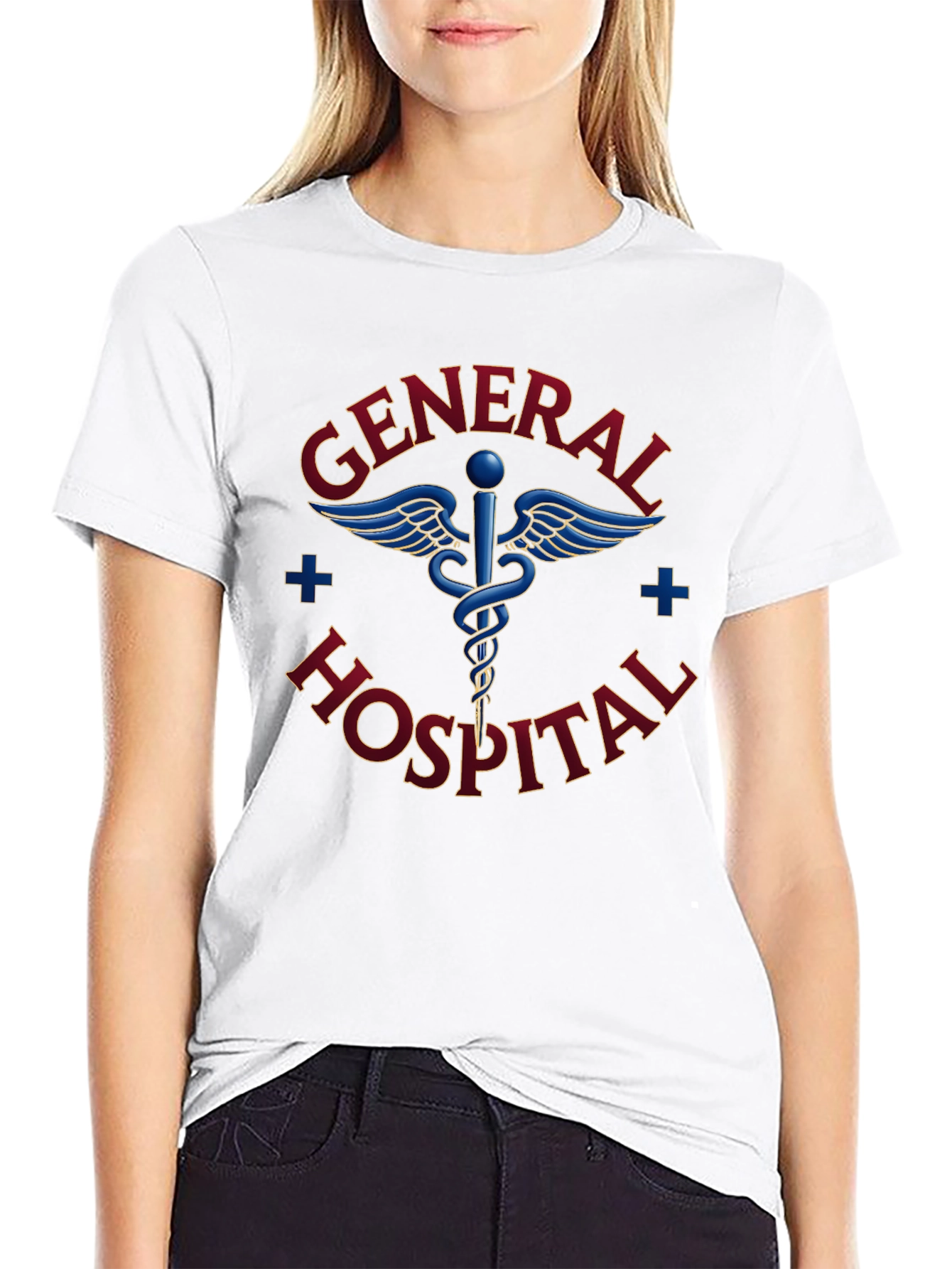 General Hospital T-Shirt - Black Tee