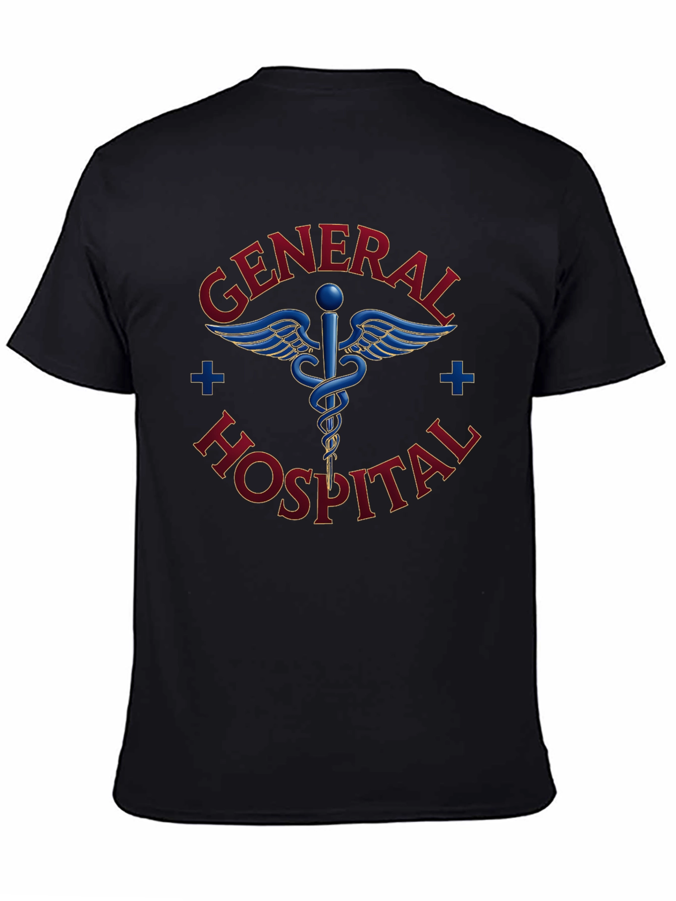 General Hospital T-Shirt - Black Tee