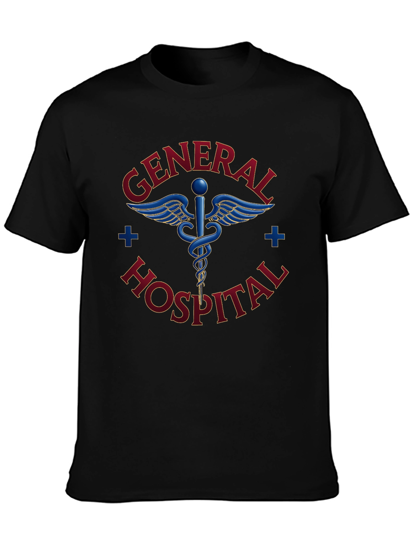 General Hospital T-Shirt - Black Tee