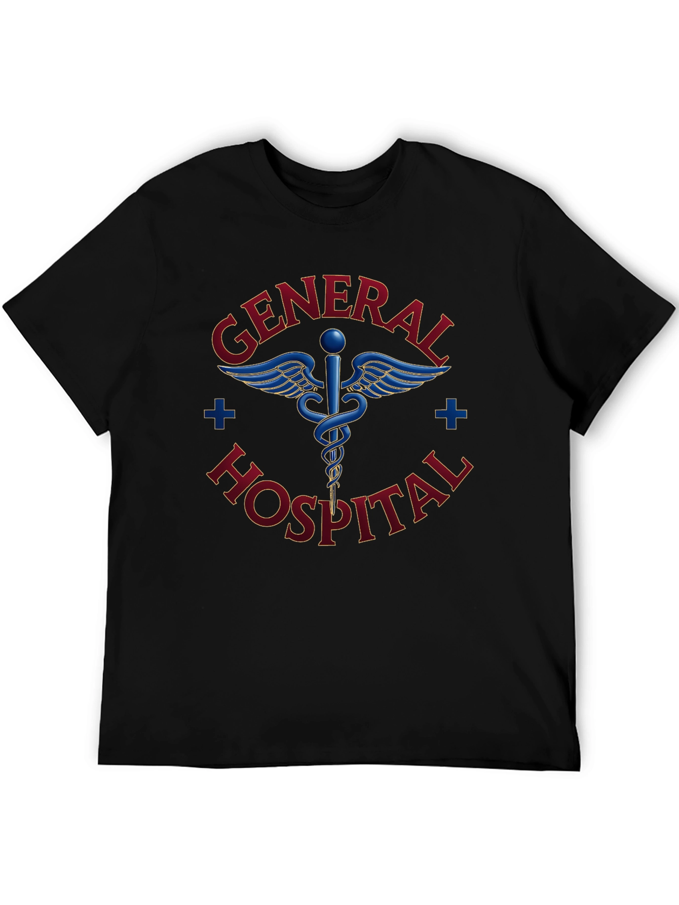 General Hospital T-Shirt - Black Tee