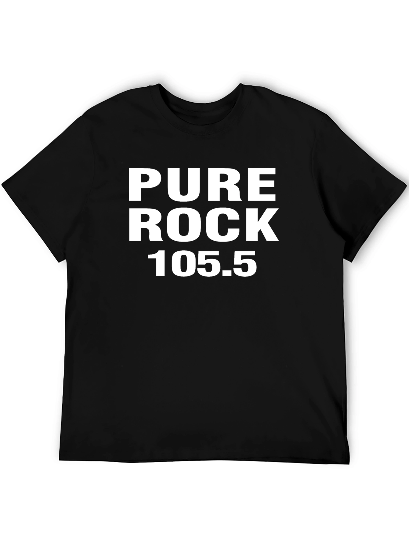 Pure Rock 105.5 Black T-Shirt