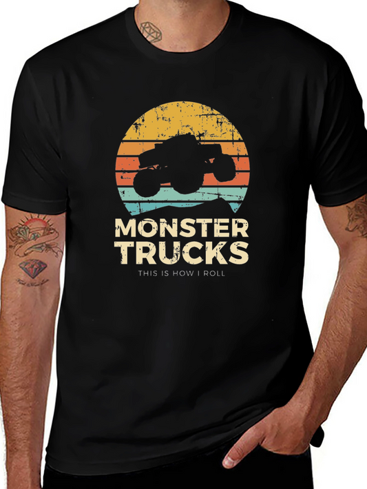 Monster Trucks Graphic Tee - This is How I Roll