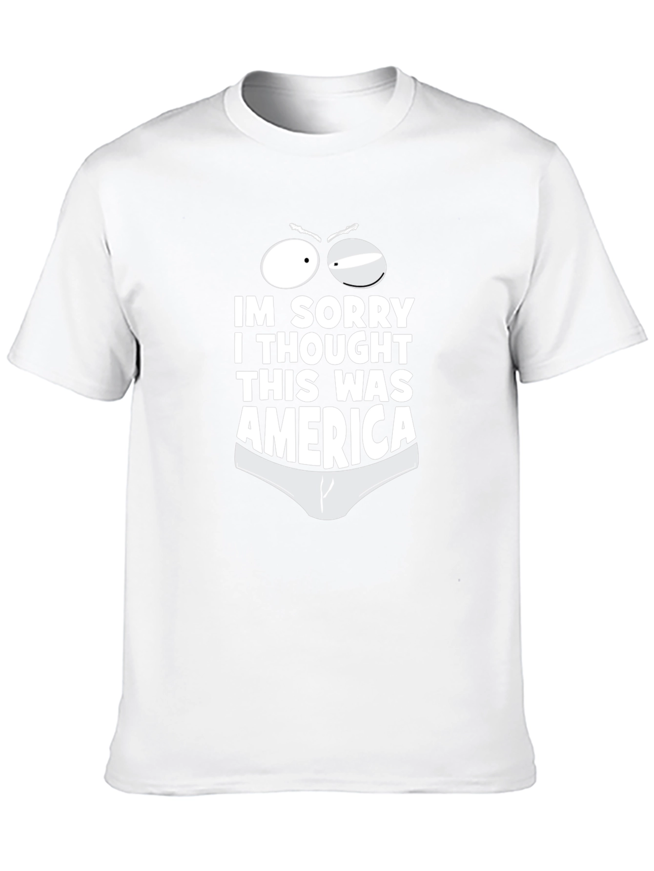 Funny America T-Shirt: I Thought This Was America Tee