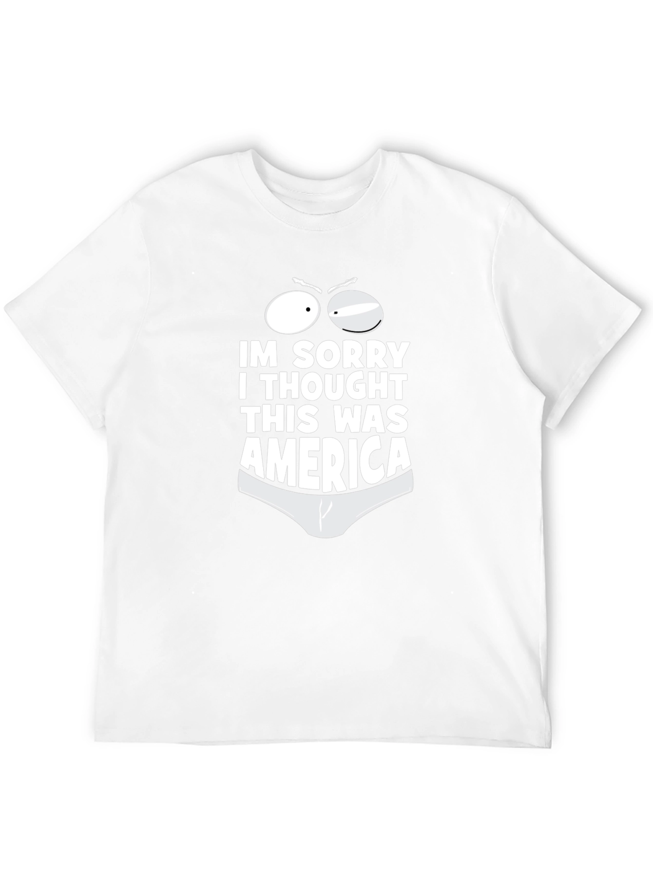 Funny America T-Shirt: I Thought This Was America Tee