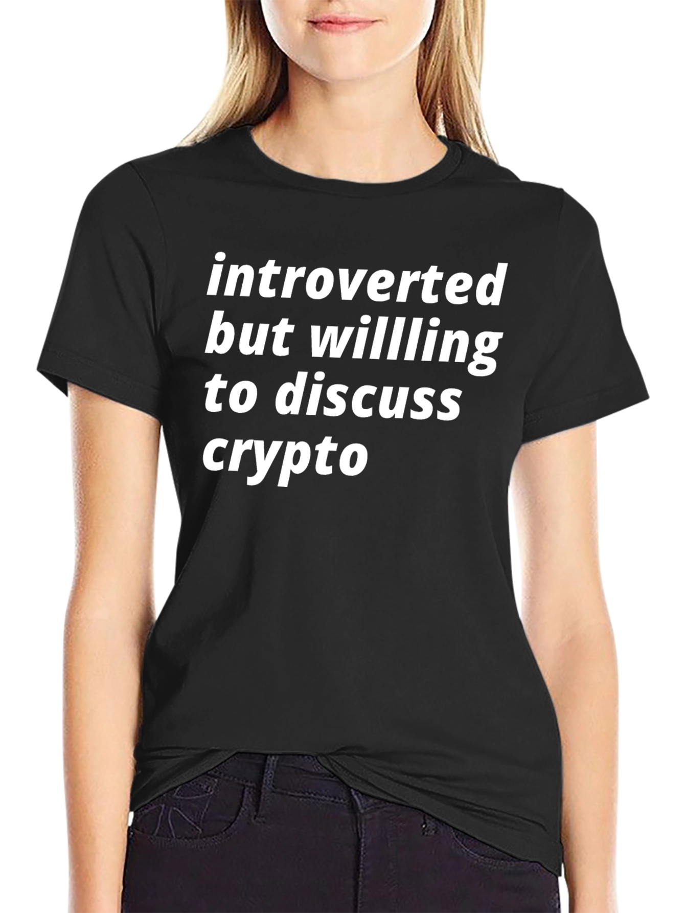 Introverted Crypto Enthusiast T-Shirt