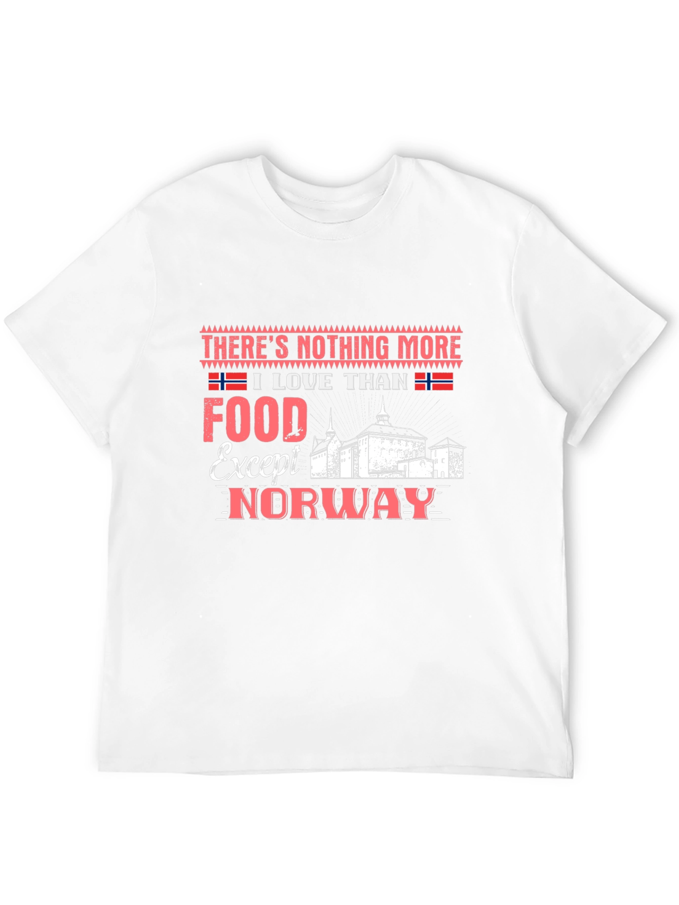Norway Foodie Pride T-Shirt - Black